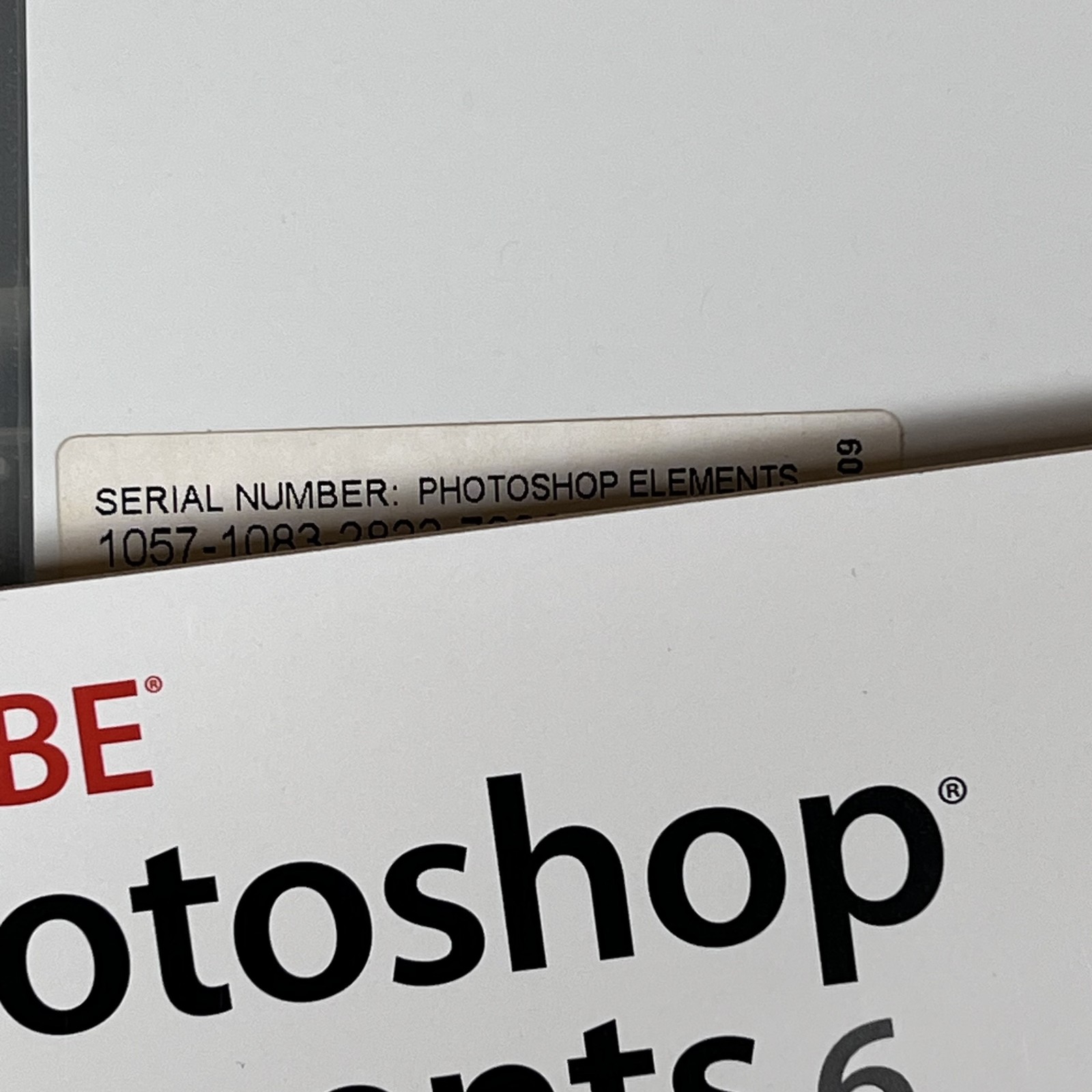 Photoshop Elements 6 for Windows CD-ROM Photo Editing Software