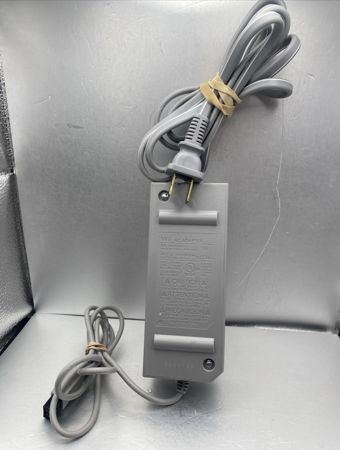 Nintendo RVL-002 AC Power Adapter Cord Supply for Nintendo Wii