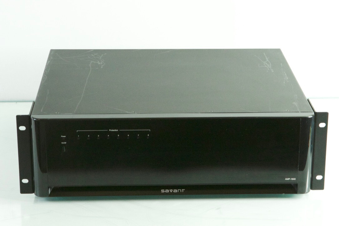 FULLY TESTED Savant AMP-1640 8 Zone/ 16 Channel Whole Home Amplifier n134