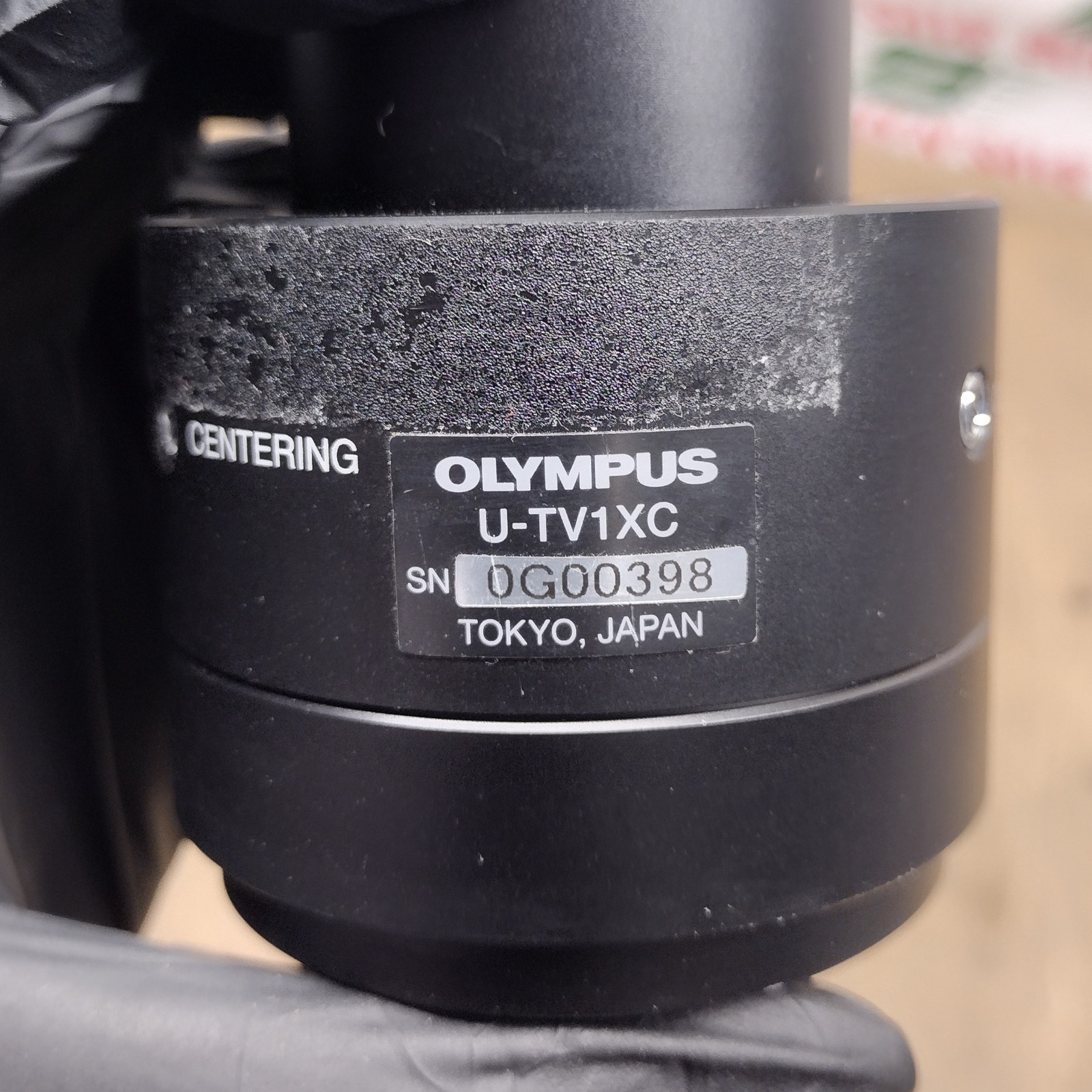 Olympus Microscope Camera XM10 w/ U-TV1XC C-Mount Camera Adapter - USED