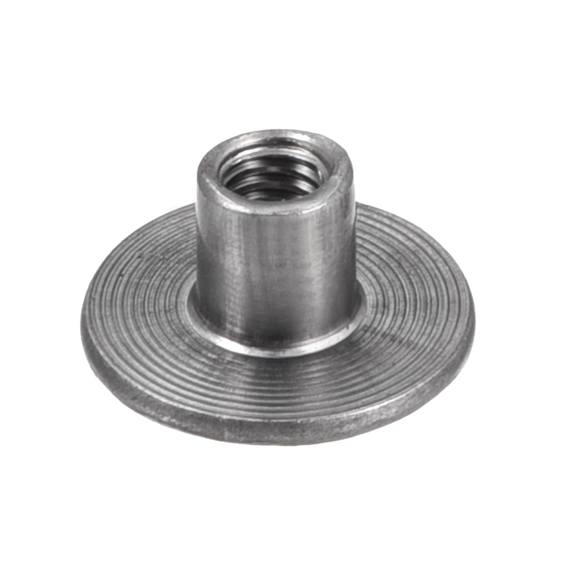 30Pcs M4x15x1.1mm Brad Hole Tee Nut Carbon Steel Round Base Screw In T Nut