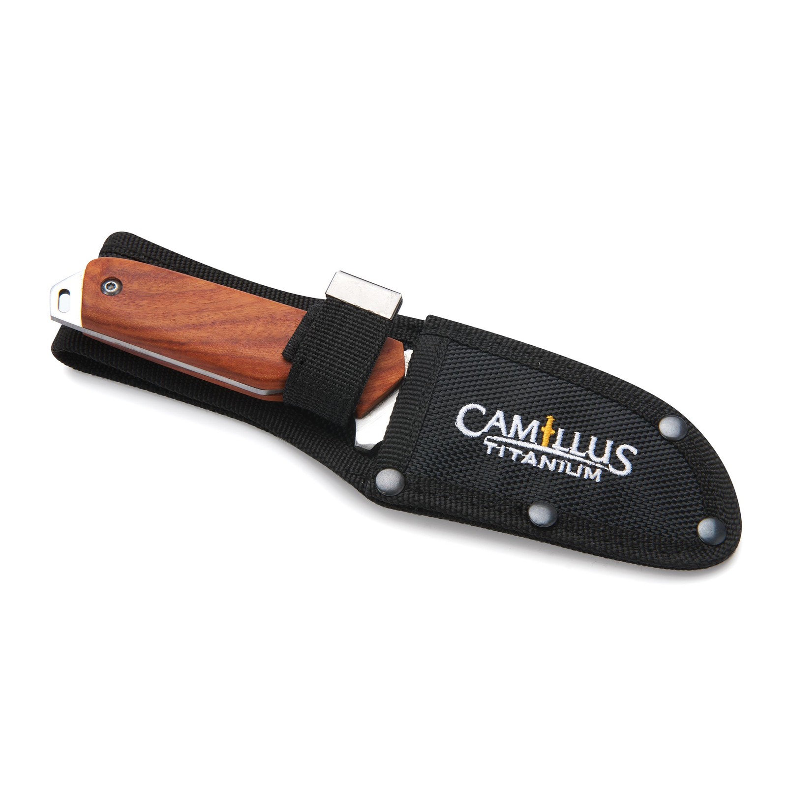 Camillus Titanium Bonded Rize Fixed Blade Knife Kit – HANDLE MATERIAL SOLD SEPAR