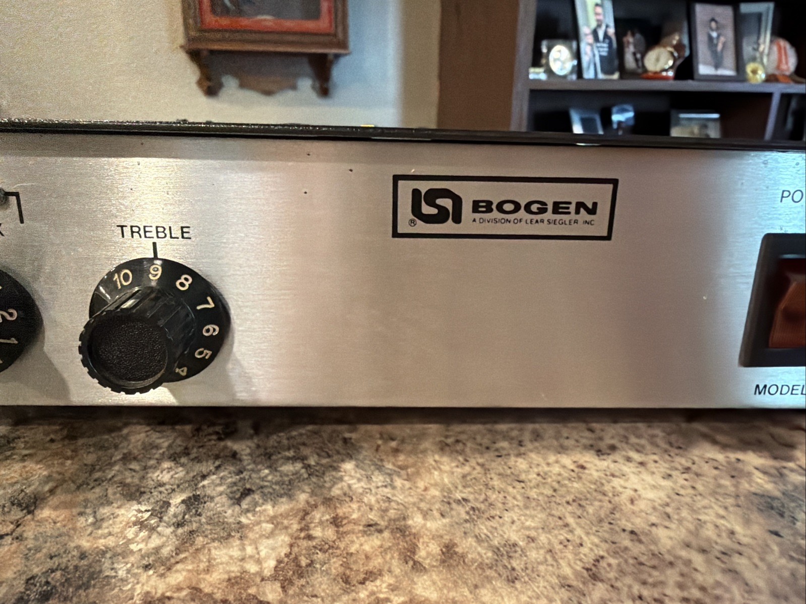 Bogen Challenger C20B Solid State 20W PA Mixer Amplifier Tested