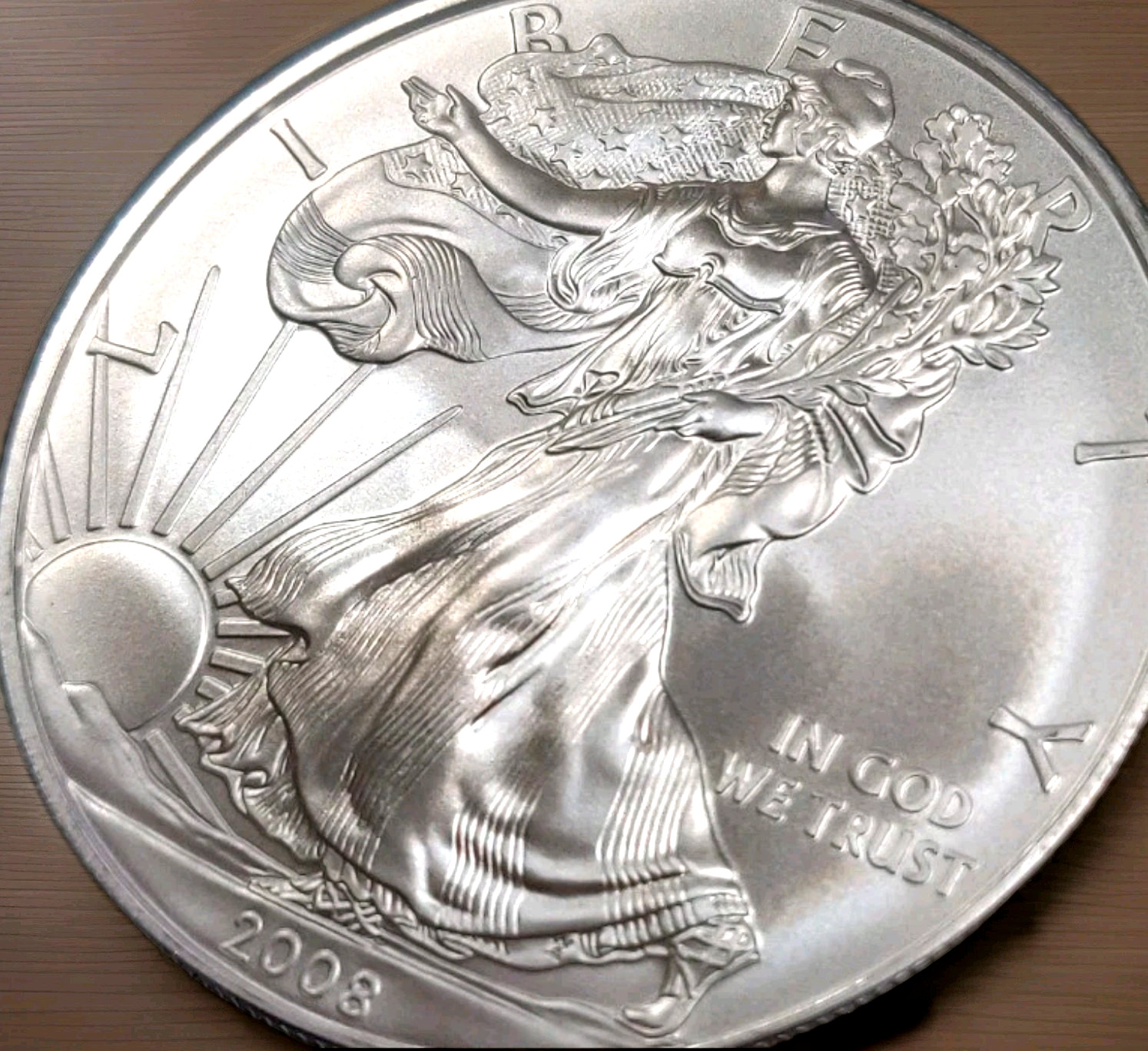 2008 SILVER EAGLE LOOKER...A+ WANTS TO BE SHOWN OFF...CAN YOU HELP?