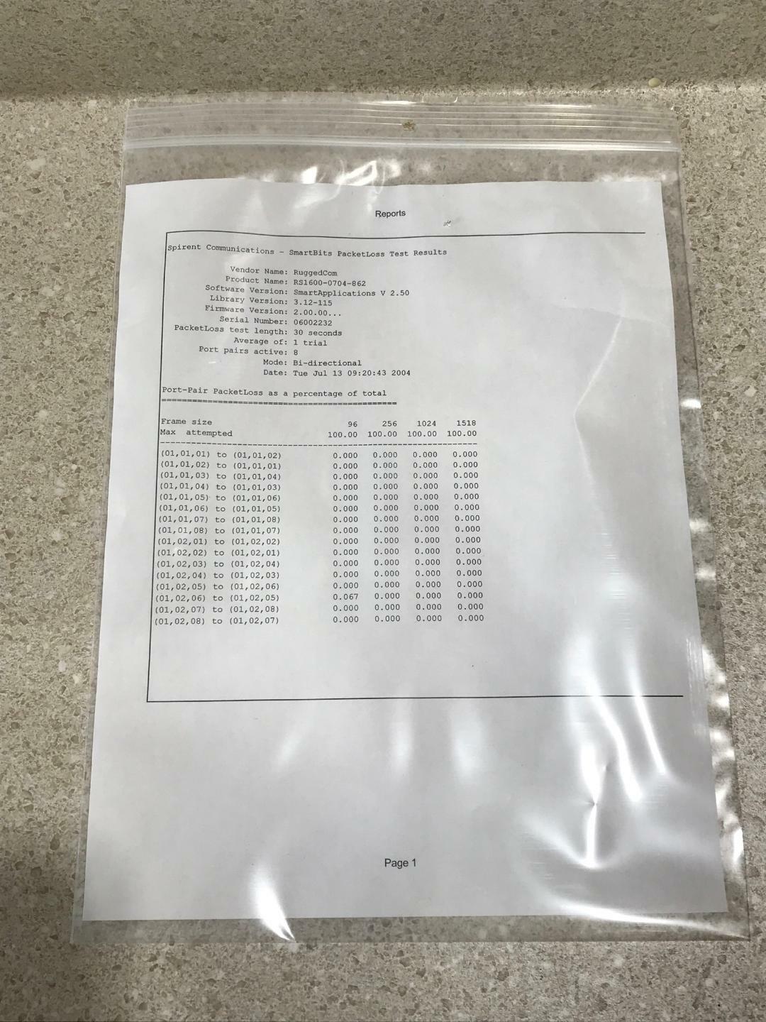 Ruggedcom Ethernet Switch RS1600-48-48-MM-MS-RJ NEW