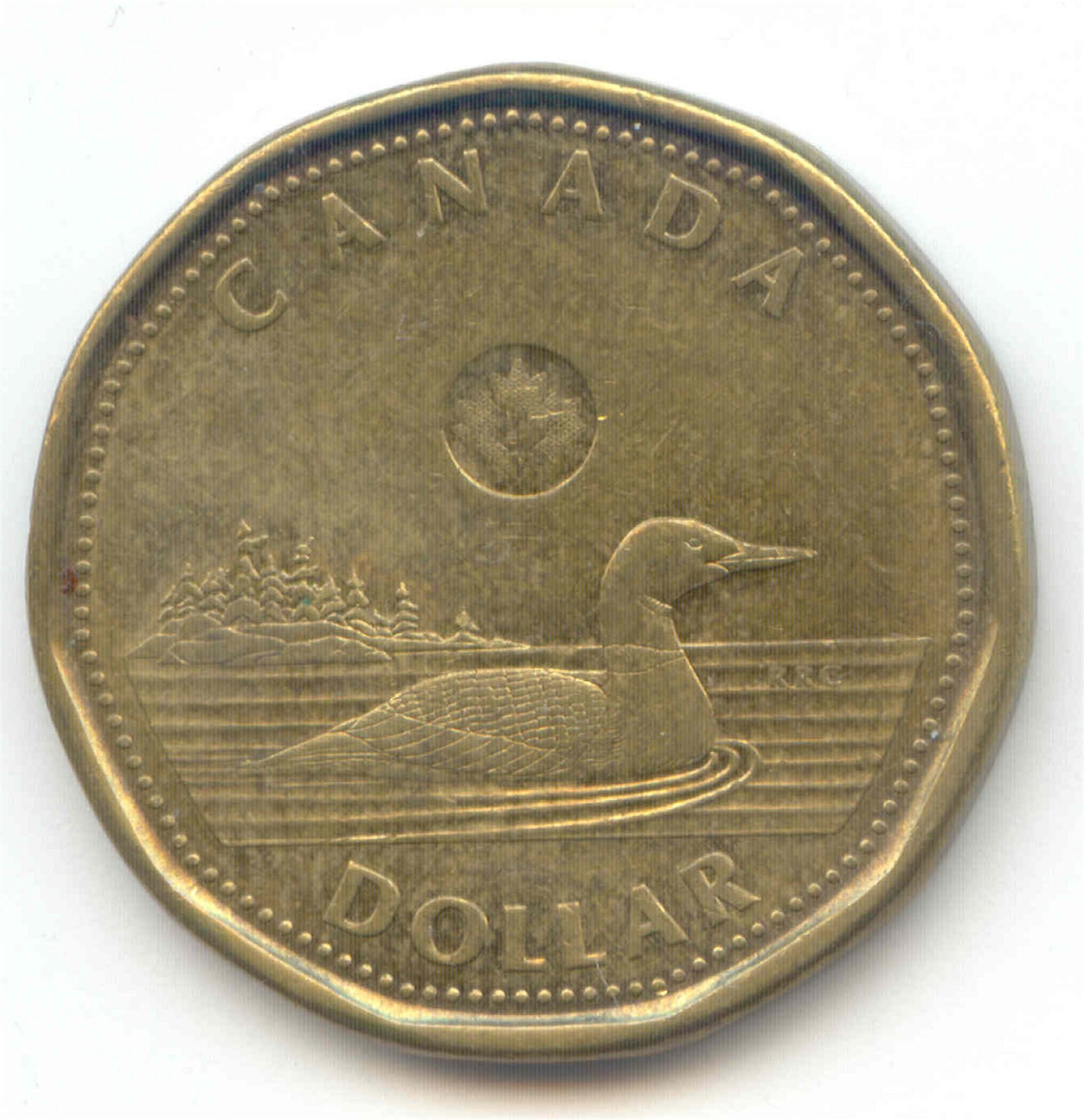 Canada 2015 Canadian Loonie Loon One Dollar $1 1 EXACT COIN ~