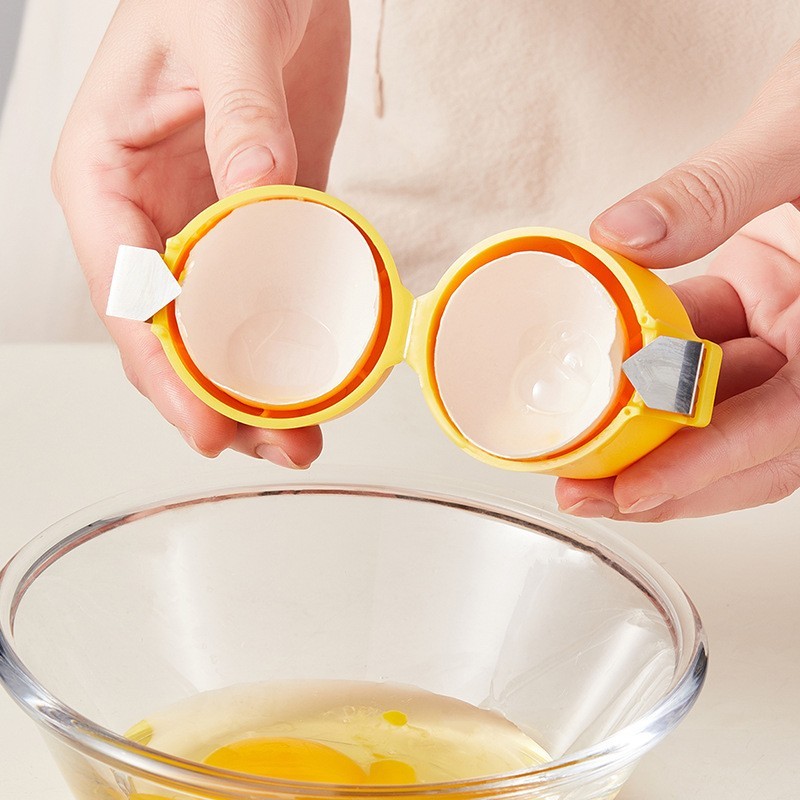 1-3Pcs Egg Cracker Tool Egg Breaker Manual Shell Separator Opener Kitchen Tools