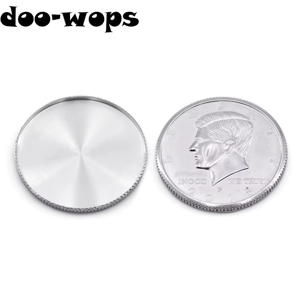 1pc Expanded Shell Half Dollar (Head) Magic Tricks Appearing Vanish Coin Magie