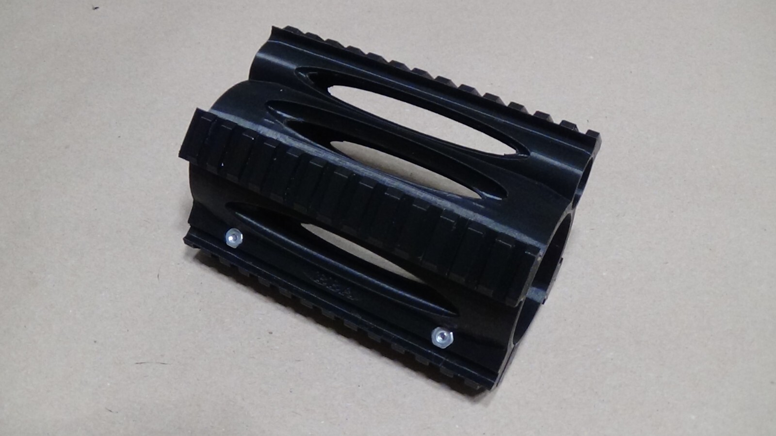 BinTac M50 Pistol -- 100mm Tactical Rail with weaver rails.