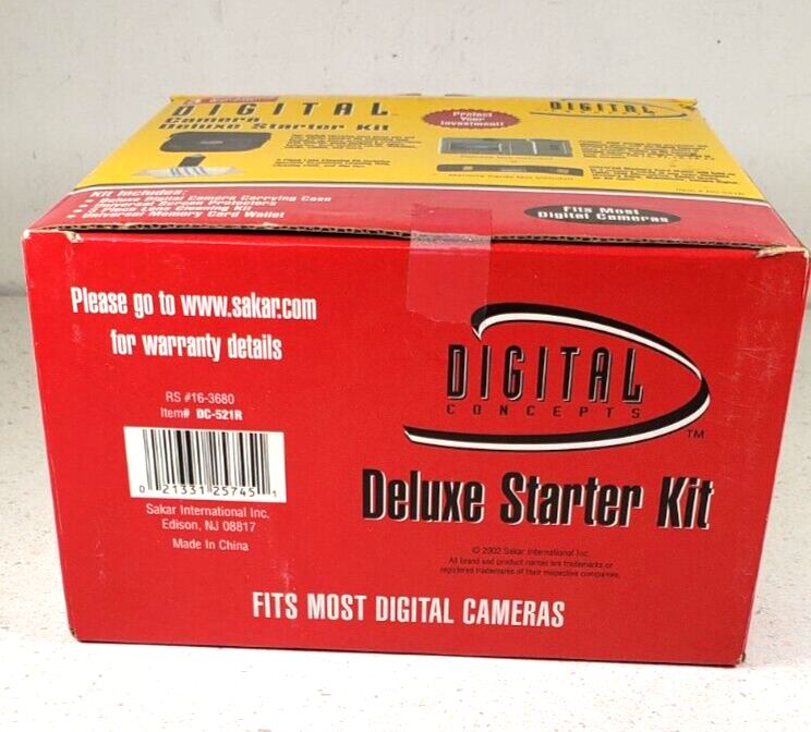 Universal Digital Camera Deluxe Starter Kit by Digital Concepts