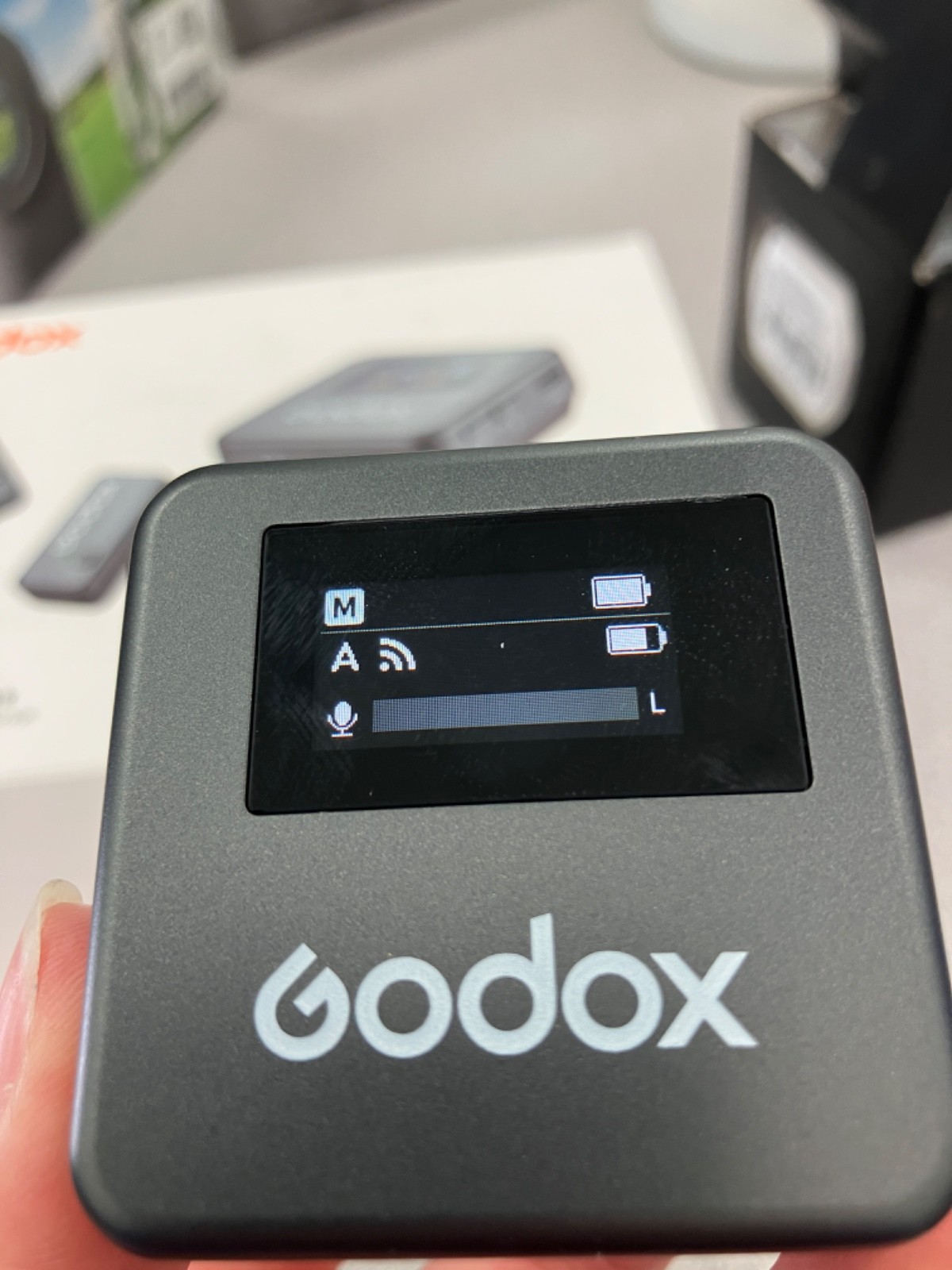 Godox Magic XT1 2.4GHz Dual-Channel Wireless Clip-On Microphone System w/ Case