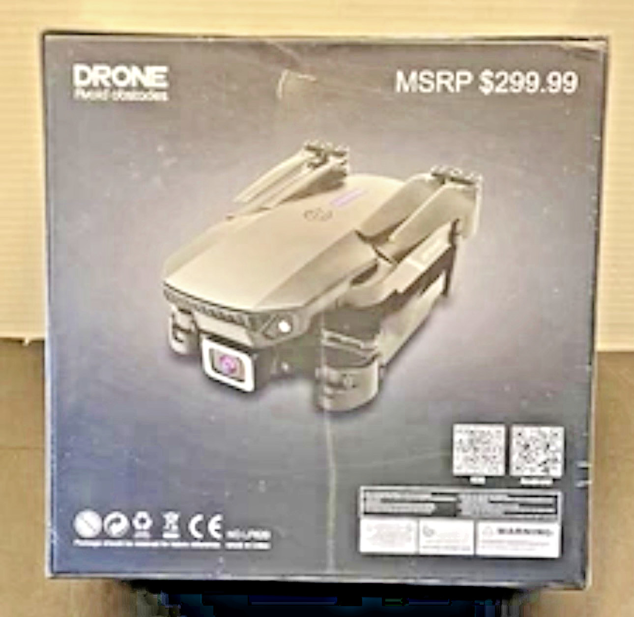 Myshle SMS Drone Avoid Obstacles Foldable Drones with 4K HD Camera NEW IN BOX!!