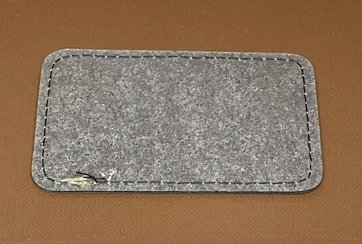 Leatherette Carhartt Patch - Iron on Adhesive Carhartt Patch