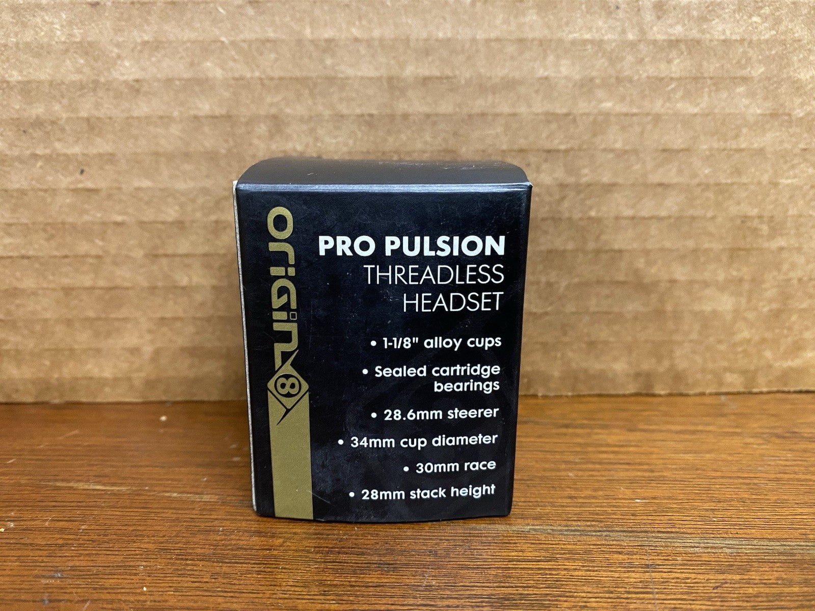 Origin8 SSR Pro Pulsion Threadless Headset Anodized Black