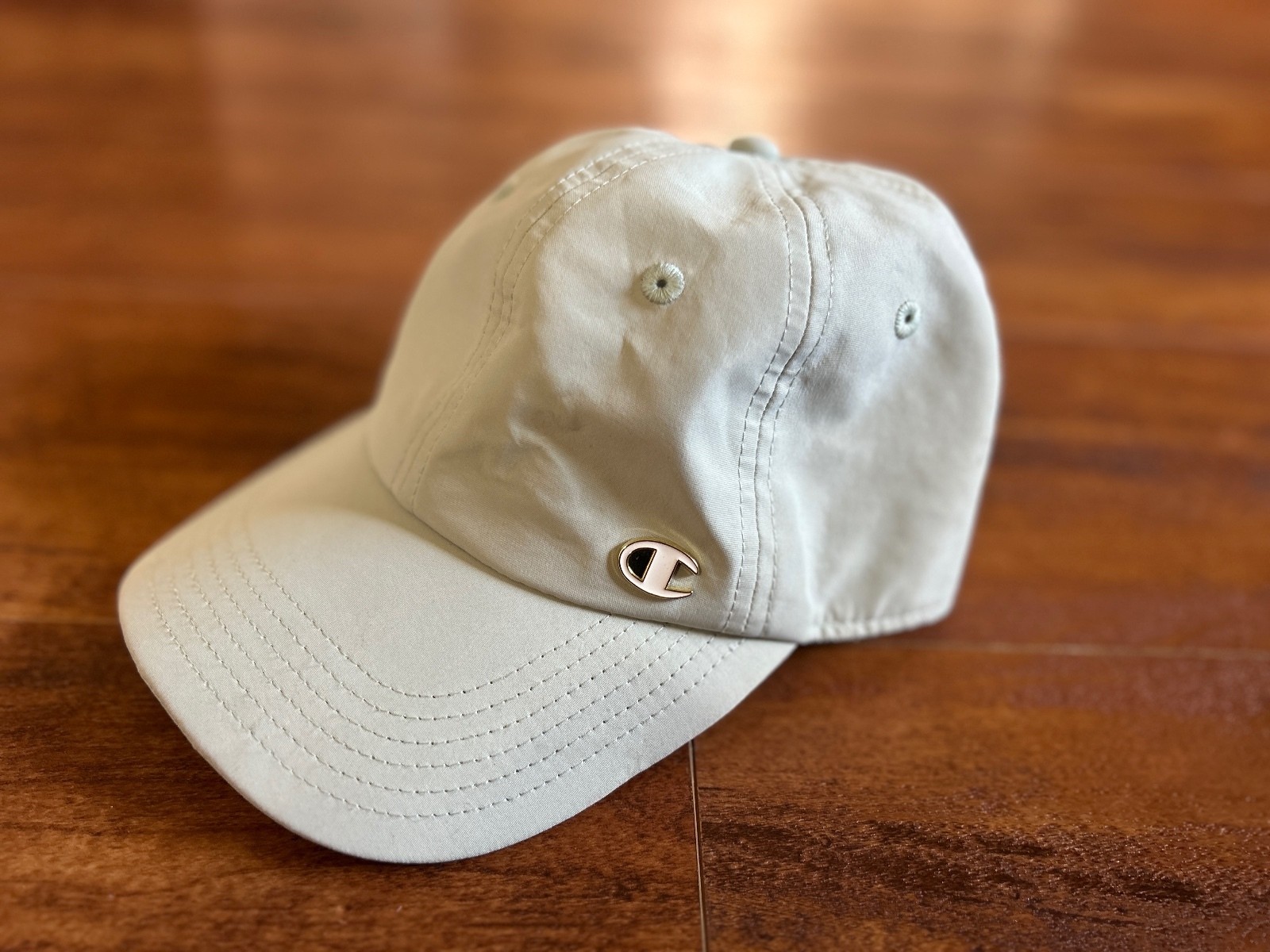 Champion Classic Adjustable Beige Baseball Cap