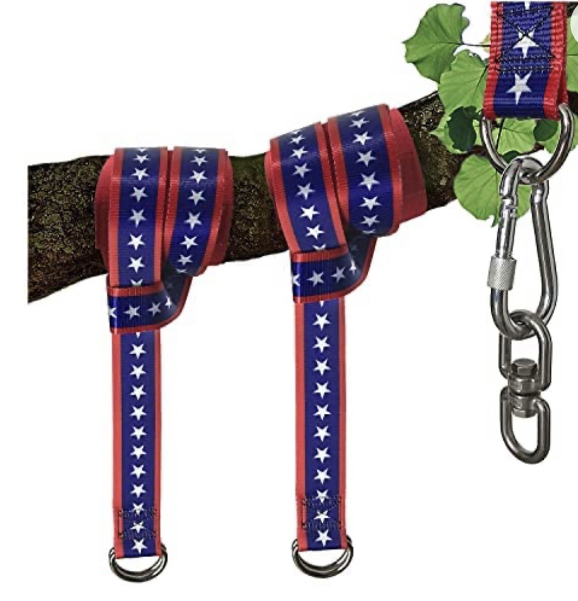Tree Swing Hanging Straps, Hammock and Outdoor Chair Kit, Extra Long Star...