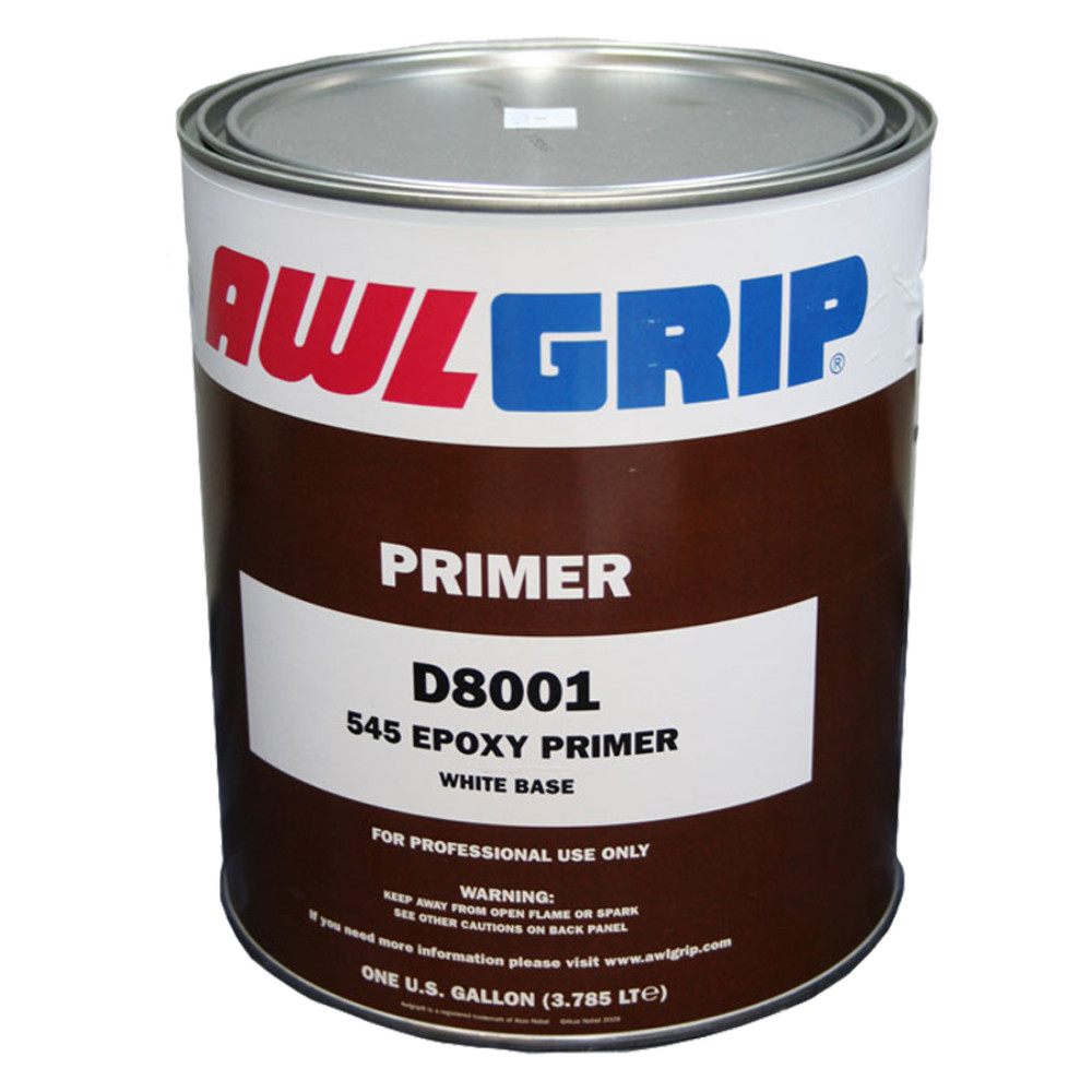 Awlgrip 545 Anti-Corrosive Epoxy Primer White Base GALLON D8001/1GLUS BoatMarine