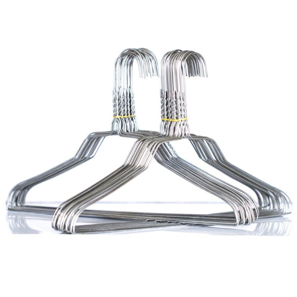 Wire Clothes Hangers - 13pc - Silver