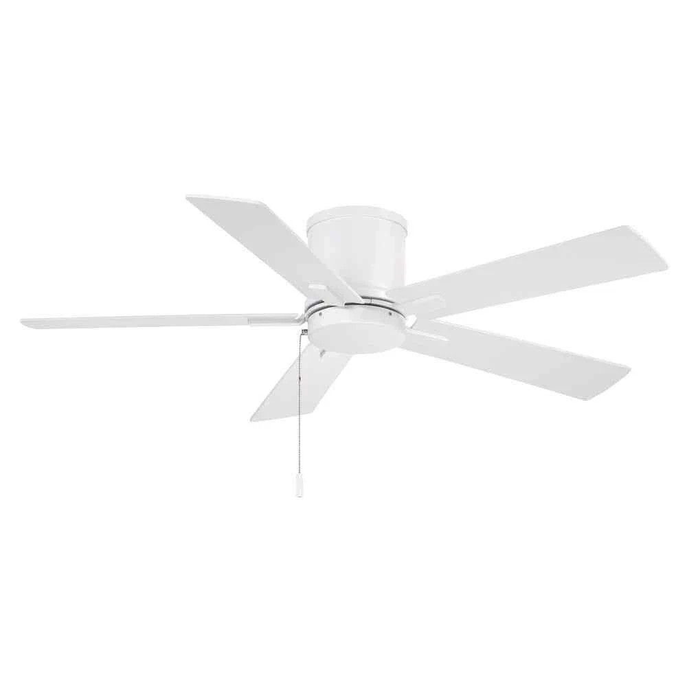 Hampton Bay Grantway 48 in. Indoor/Covered Outdoor Matte White Ceiling Fan