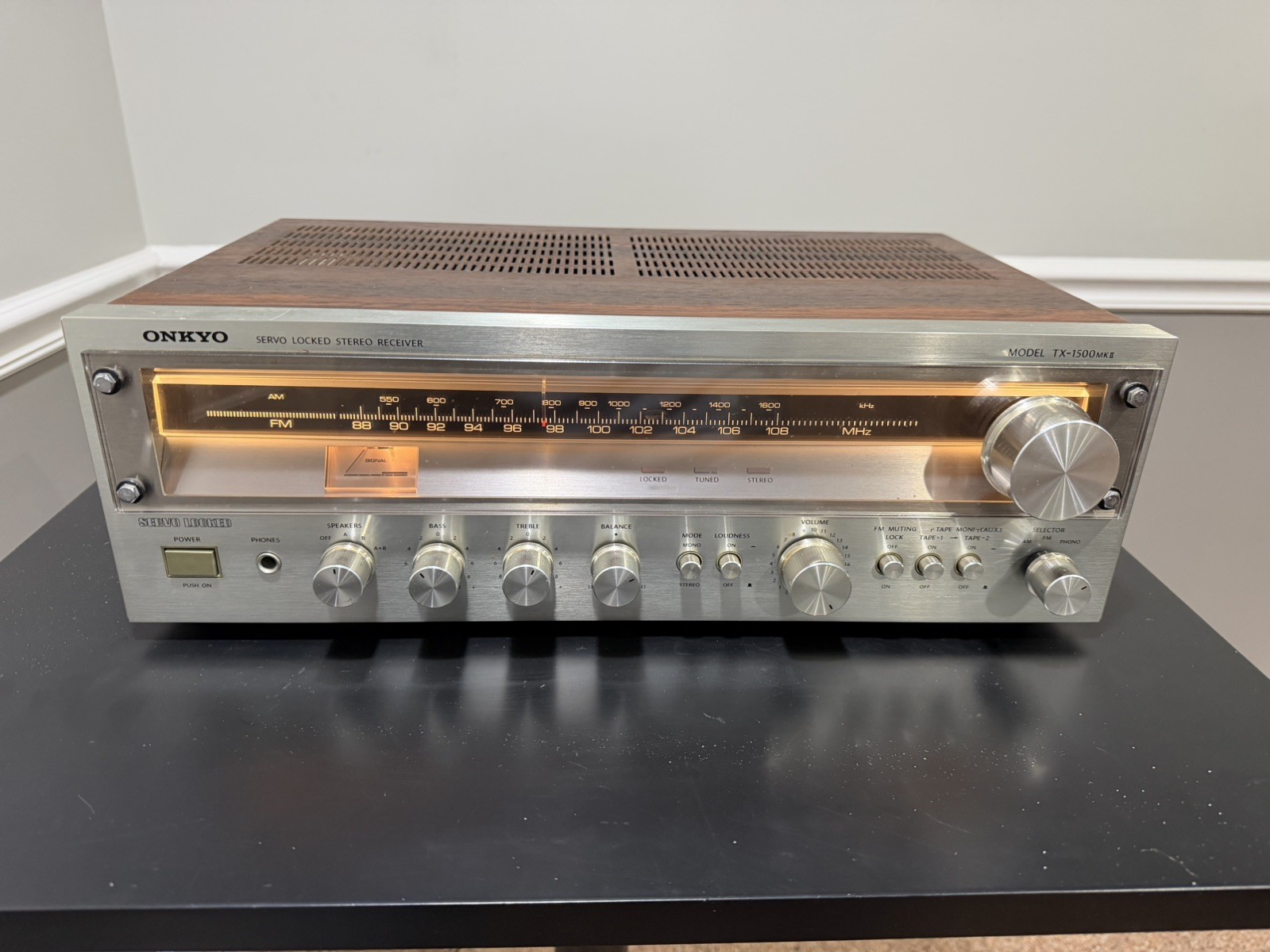 ONKYO TX-1500 MKII Stereo Receiver Vintage Unit