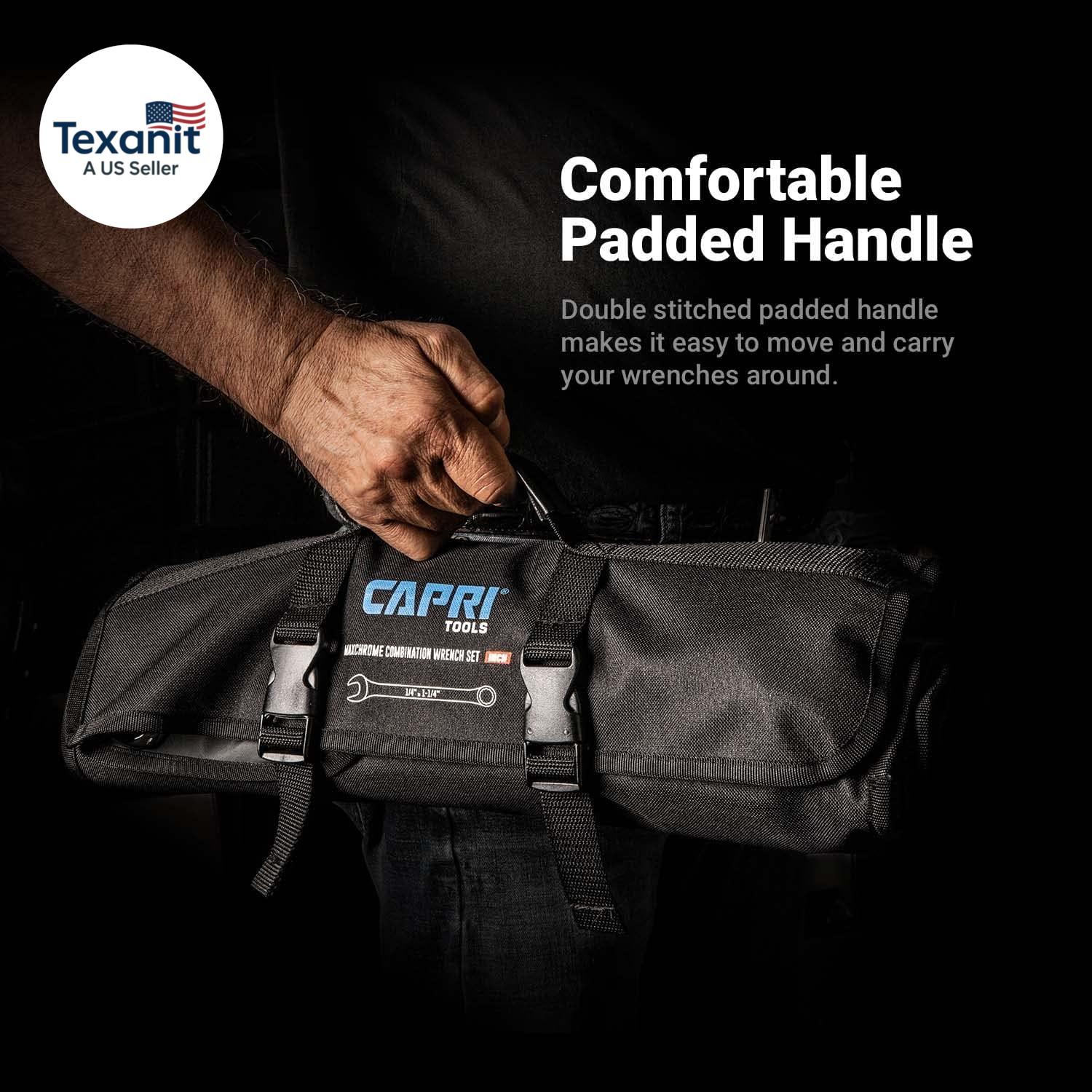 Wrench Roll up Pouch Standard Pockets