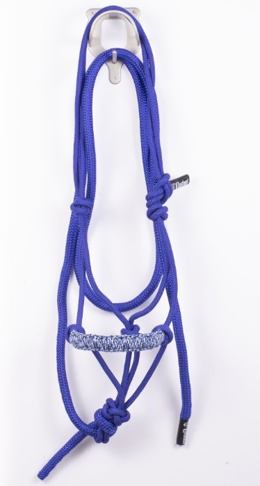 Braided Nylon Rope Halter with 8' Lead Rope