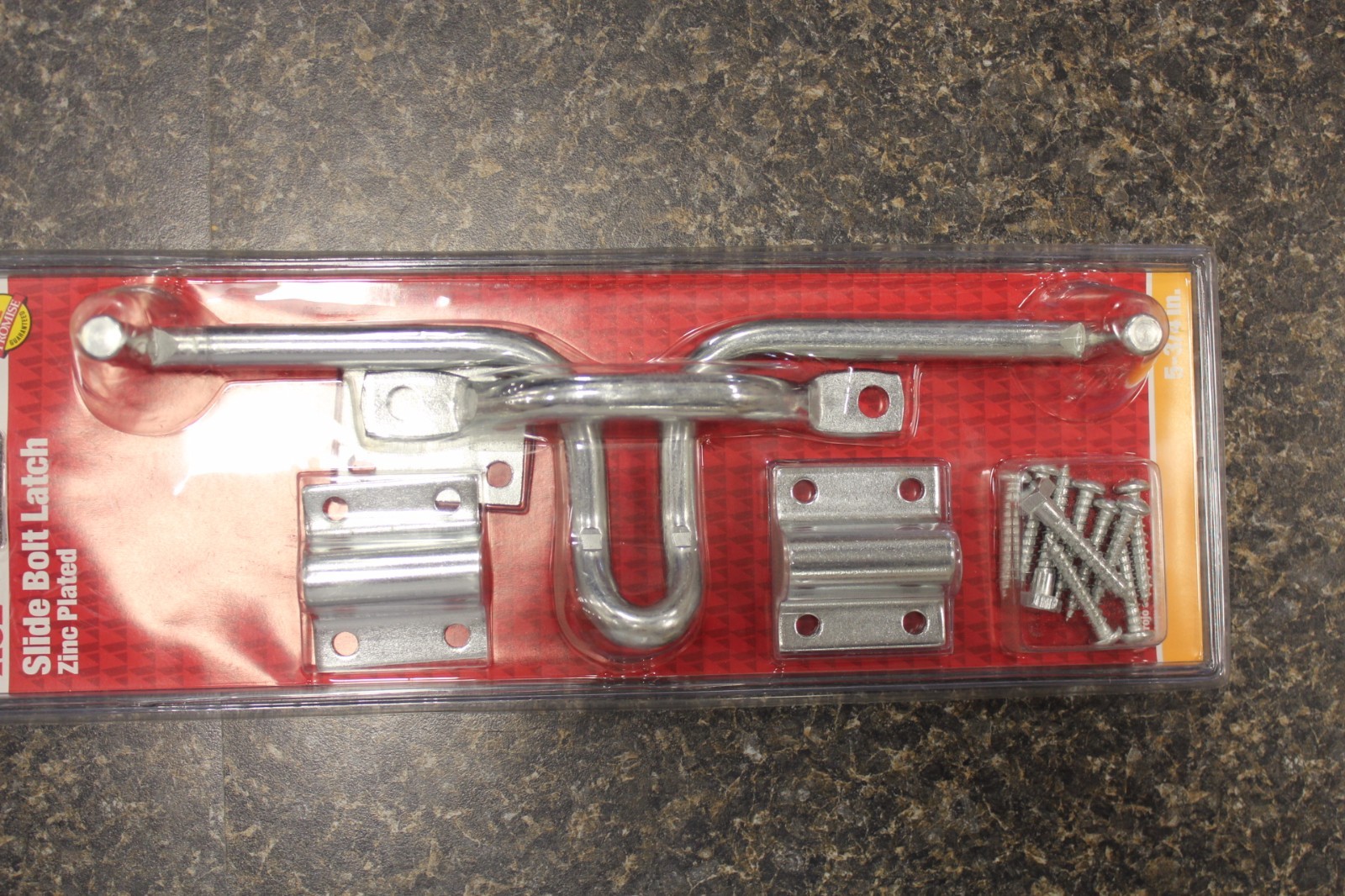 NEW 01-3420-107 SIDE BOLT LATCH 5 3/4 ZINC PLATED NEW