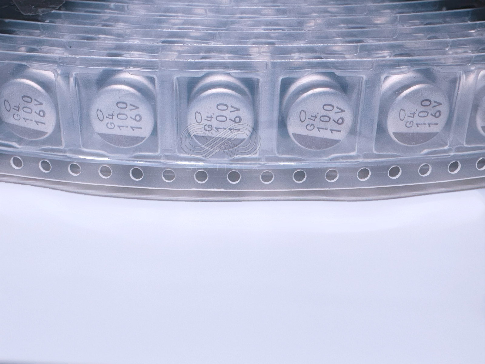 25X UUR1C101MCL1GS Nichicon 100uF 16V 8x6.2 SMD Aluminum Electrolytic Capacitor