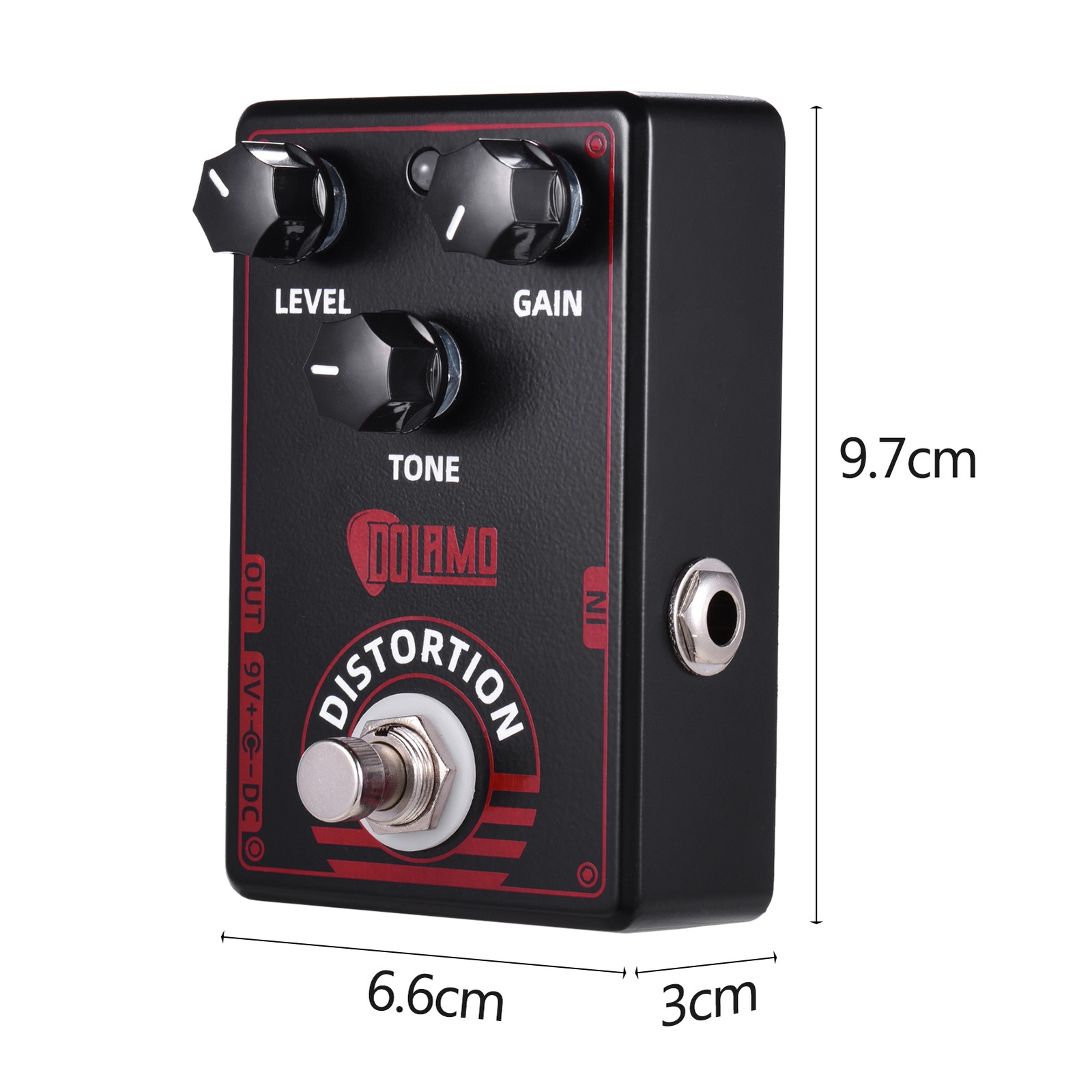 Dolamo D-4 High Gain Distortion Guitar Effect Pedal True British Style Effect