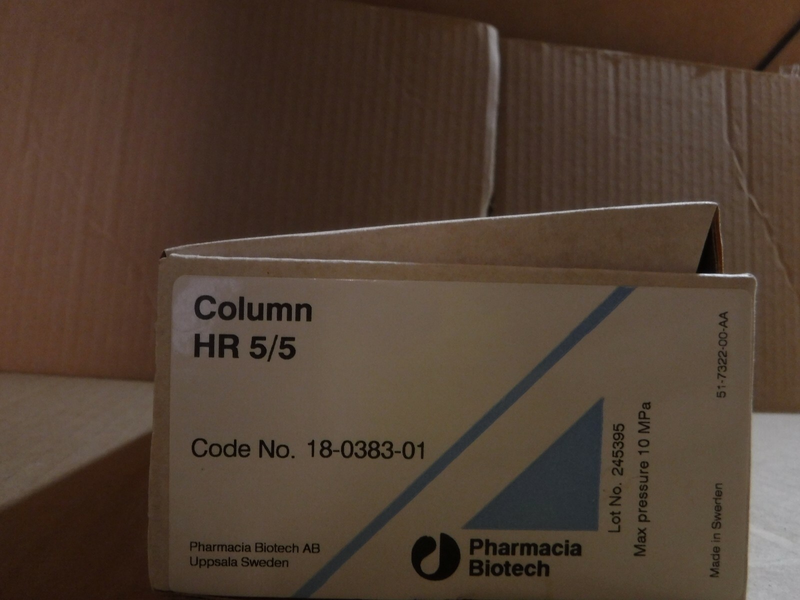 PHARMACIA BIOTECH COLUMM HR 5/5 CODE NO 18-0383-01