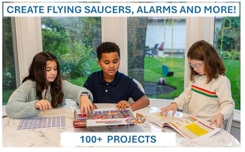 Electronics Exploration Kit for Kids - 100+ Projects, STEM Learning Toy, 28 Part