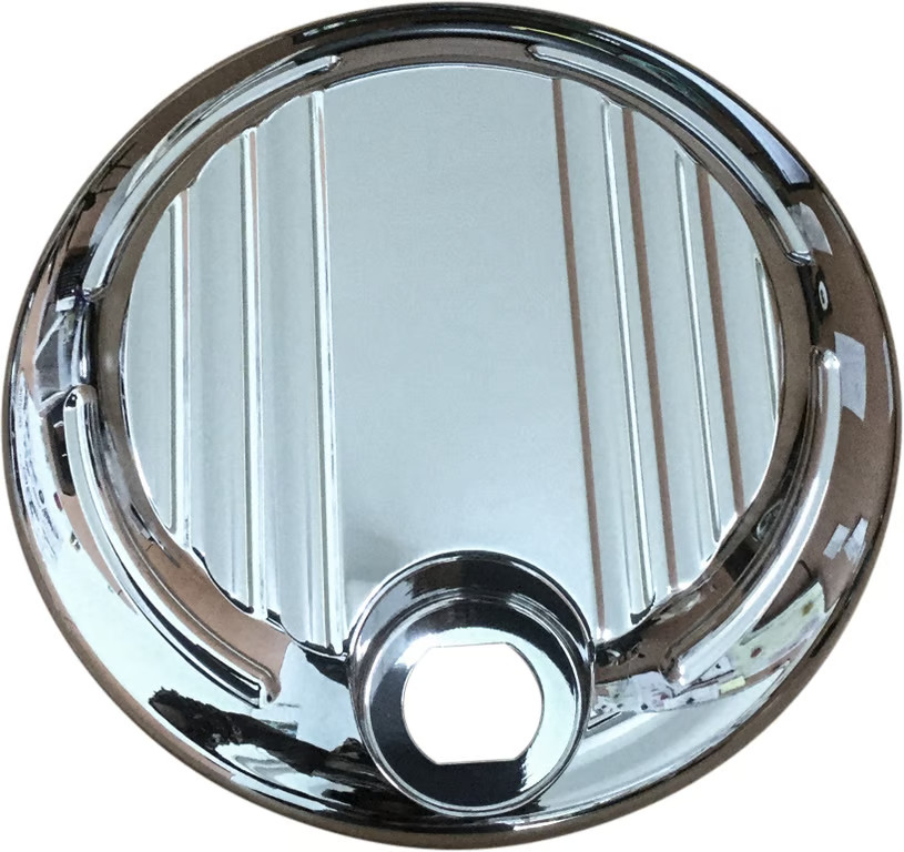 HardDrive Fuel Door - Chrome Motorcycle Street Bike 452016 820-52424