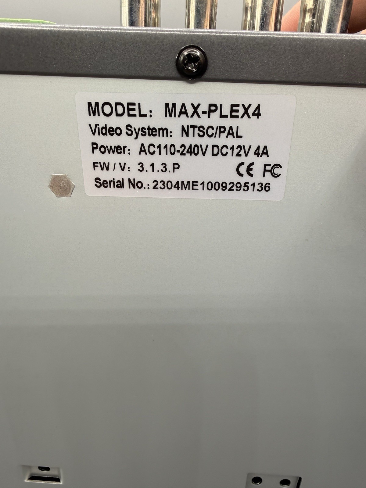 Eclipse Max Plex 4 Hybrid Tvi Analog Dvr Recorder