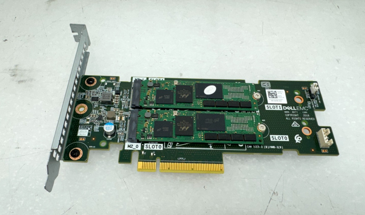 Dell PowerEdge BOSS 2x240GB M.2 SSD Boot Optimized Storage PCIe (High Profile)