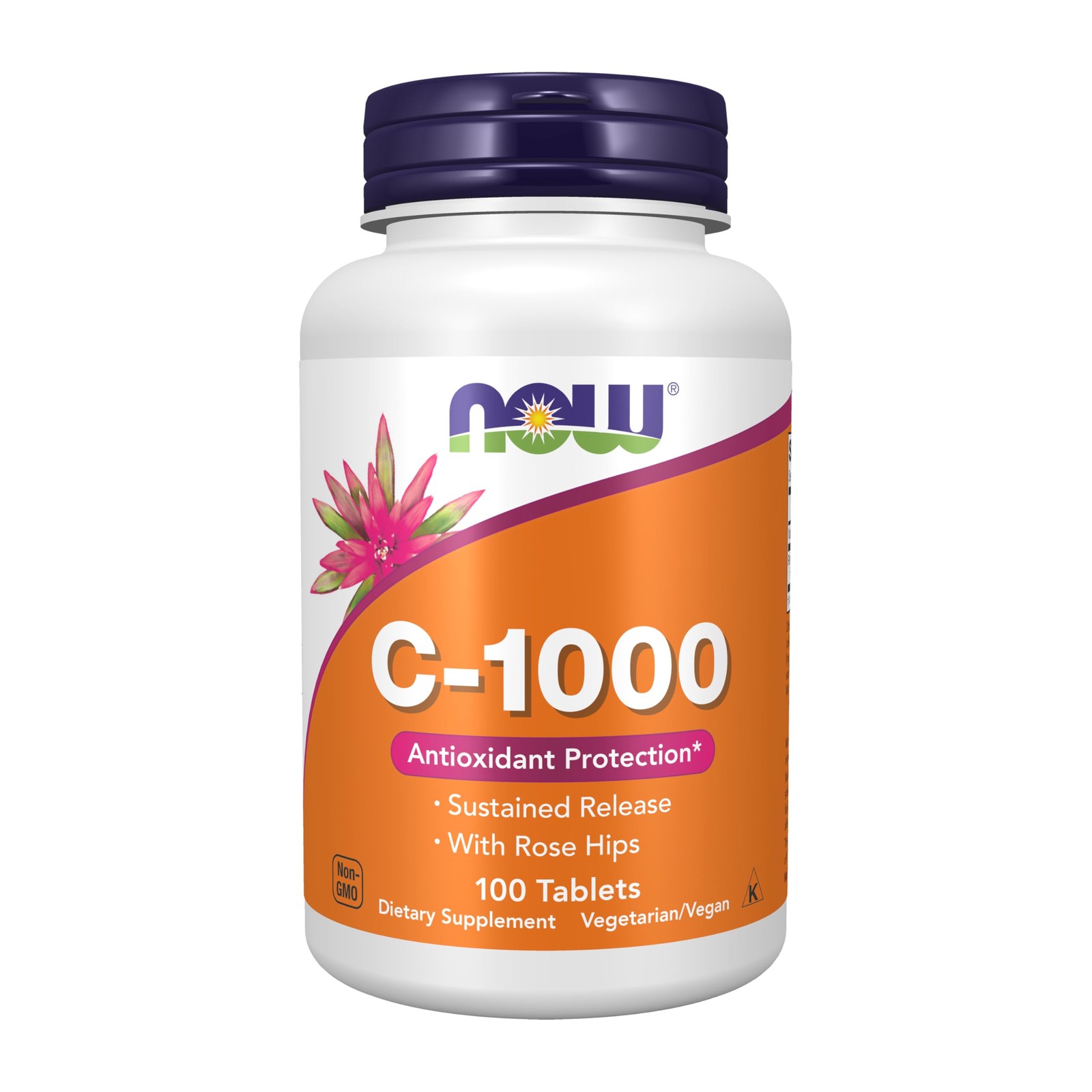 NOW Foods Supplements, Vitamin 100 Count (Pack of 1), Light Beige W/ Speckles