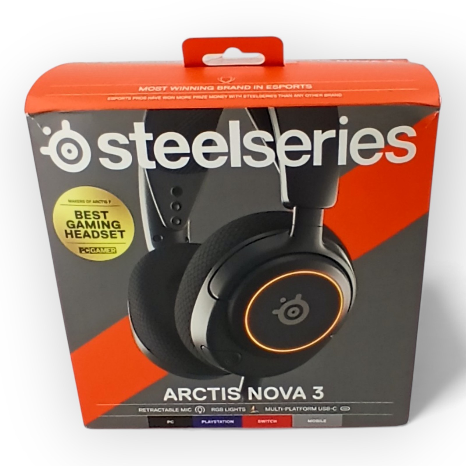 Steelseries Arctis Nova 3 Wireless Multi-Platform Gaming Headset (Untested)