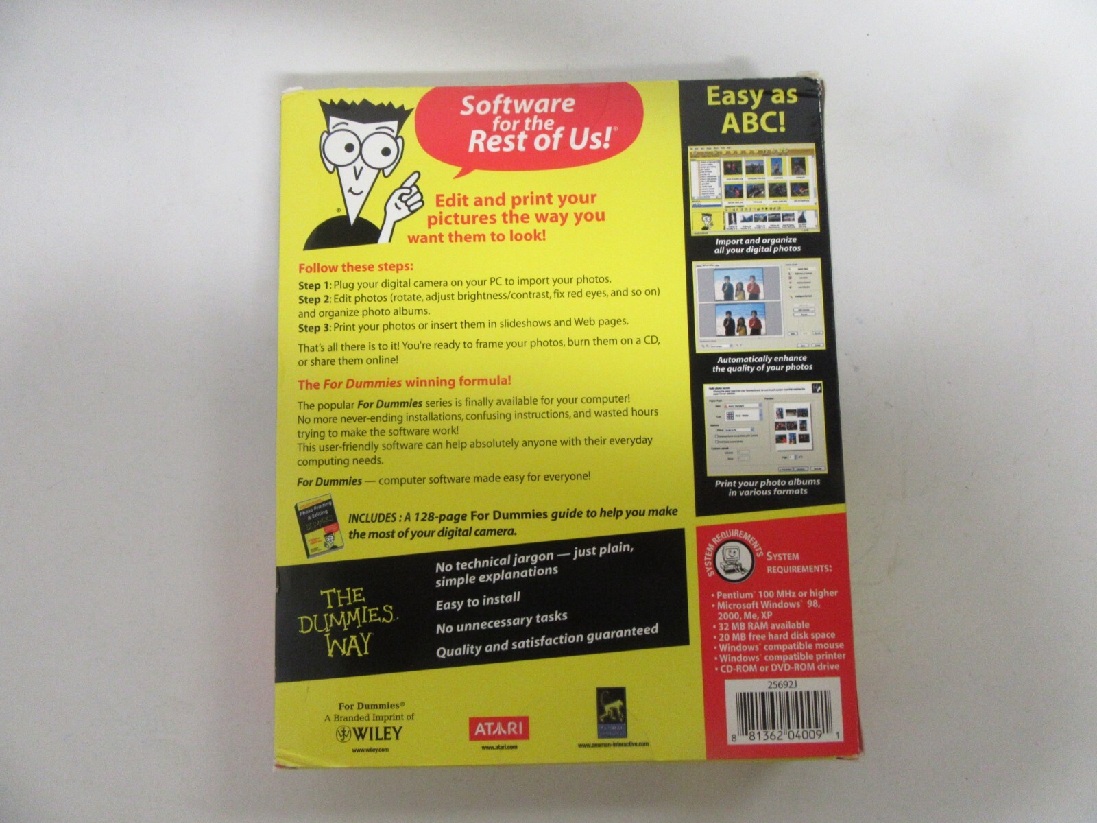 Resumes & Cover Letters for Dummies CD ROM 144 page reference guide new Big Box