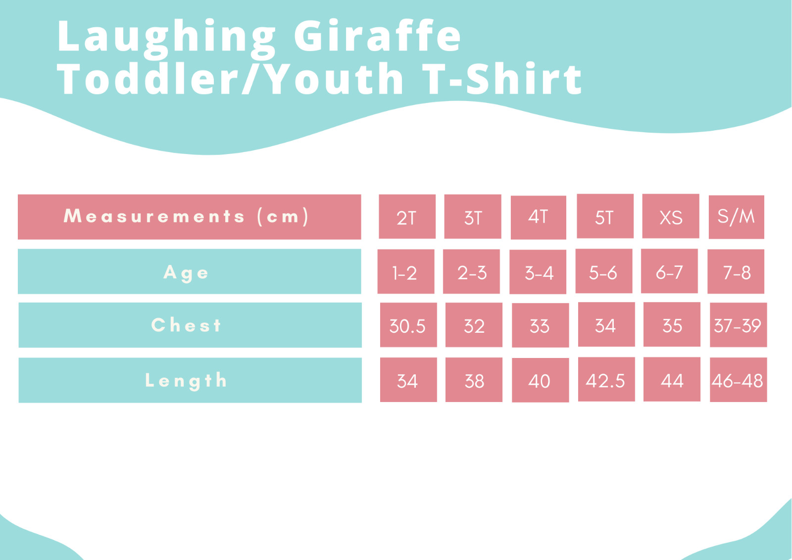 Dancing Phalanges Toddler Shirt - Laughing Giraffe - Size S - Bones Inspired
