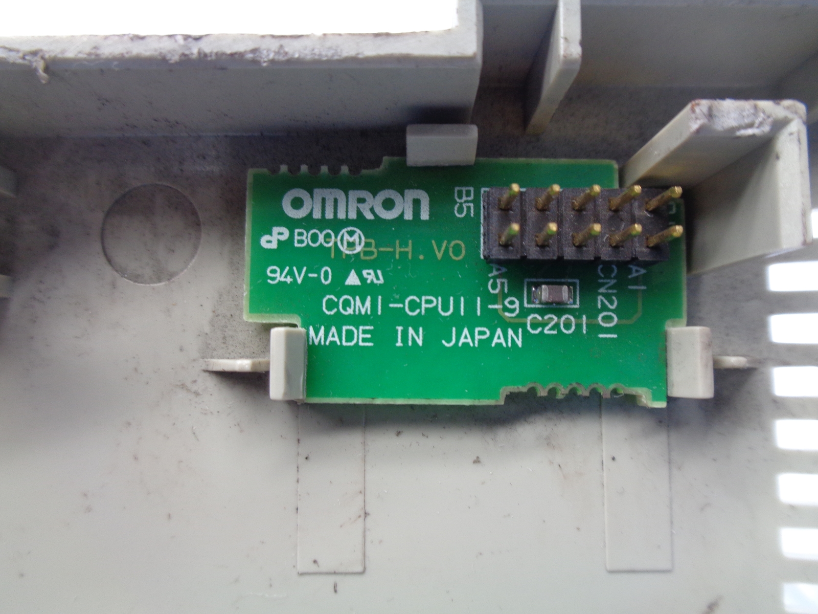 OMRON CQM1-CPUII-9 END PLATE COVER UNMP