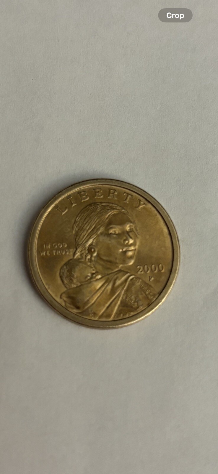 2000 P Sacagawea One Dollar Coin US Philadelphia