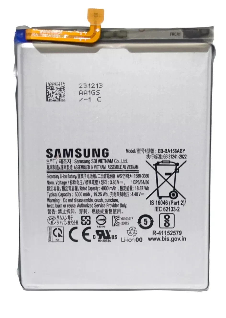 New Original OEM Battery For Samsung Galaxy A15 / Samsung Galaxy A15 5G Battery