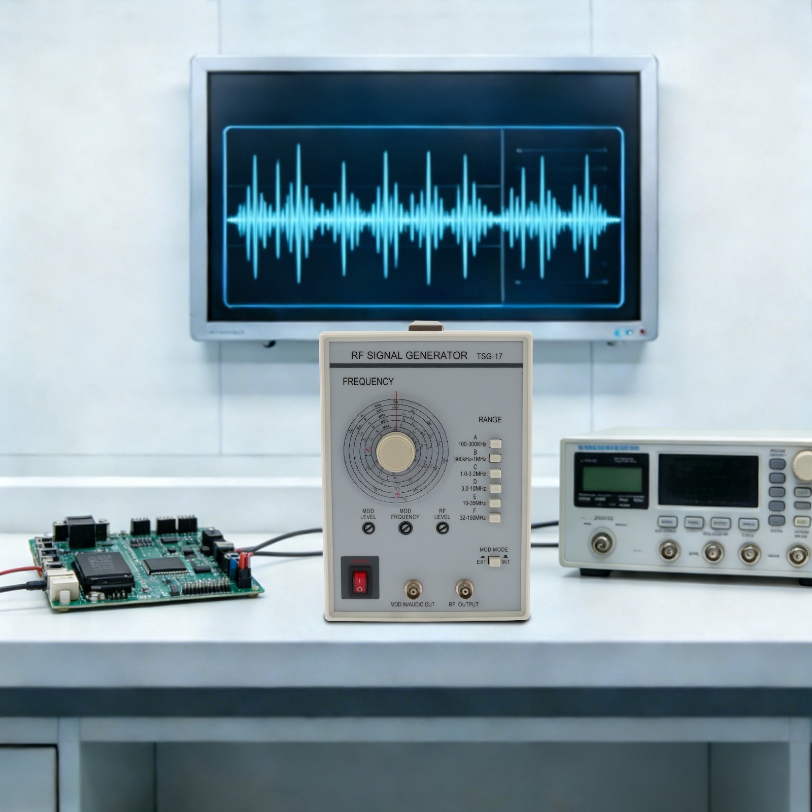 100kHz-150MHz High Precision RF High Frequency Radio Frequency Signal Generator