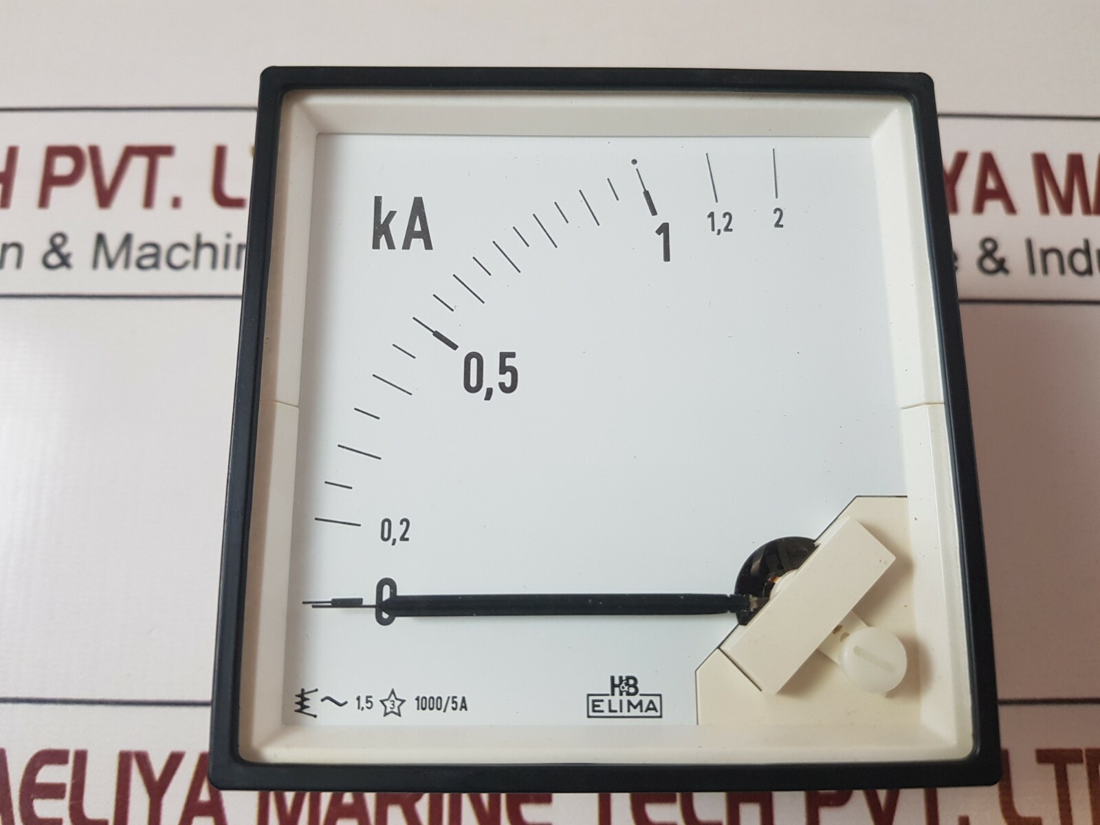 H&b elima 0491 737.1 ka meter