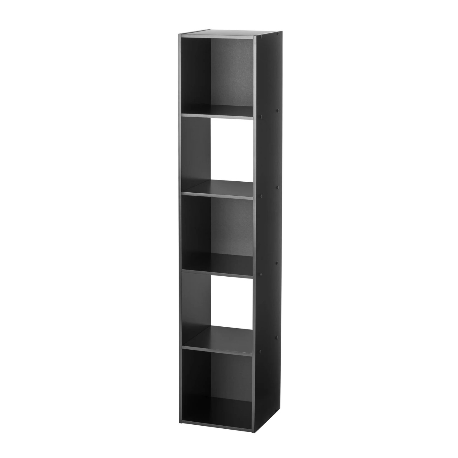 Mainstays 5 Cube Vertical Storage Organizer Office, Bedroom, Dorm Room, Black