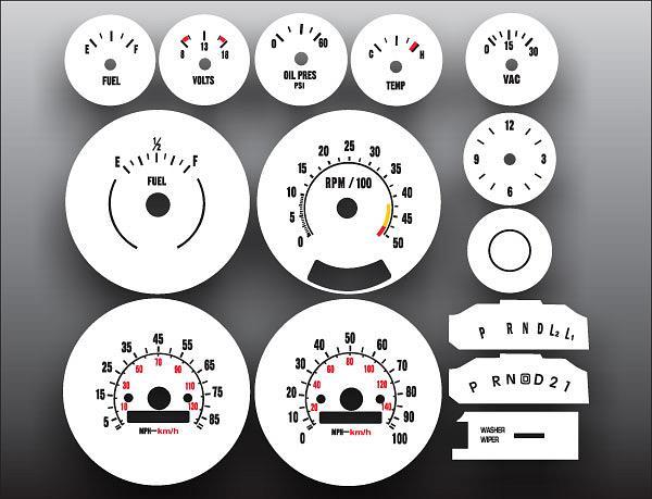 White Face Gauges for 1973-1979 Chevrolet Truck