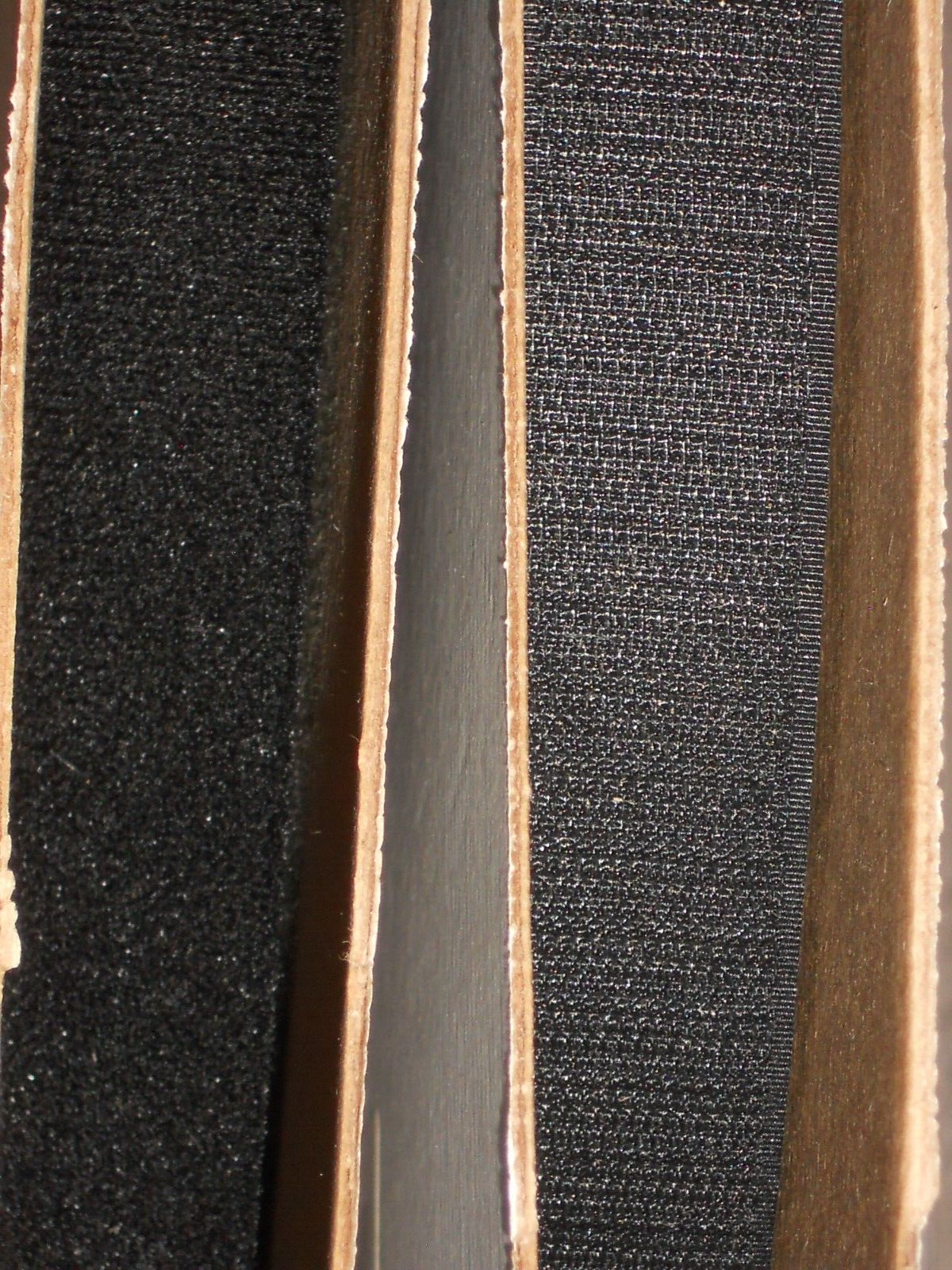 Velcro Brand 3/4" Wide BLACK Hook and Loop Set SEW ON TYPE 5 YARDS
