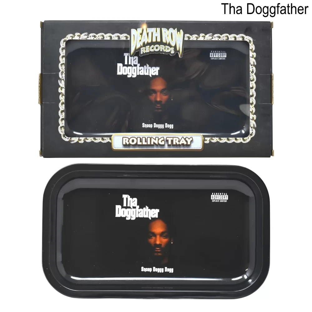 Death Row Records - 10.6" x 6.3" Metal Rolling Trays - Album Series