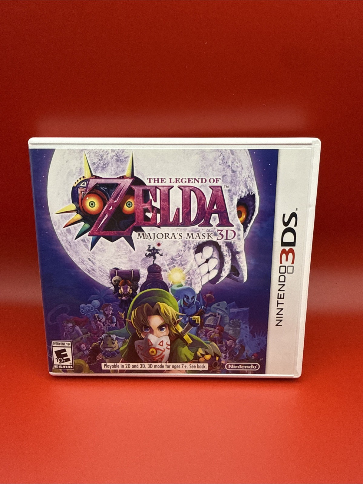 The Legend Of Zelda Majoras Mask Nintendo 3DS EMPTY CASE Insert Only No Game