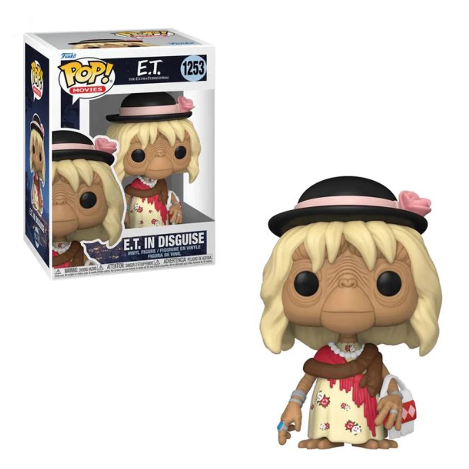 E.T. the Extra Terrestrial 40th E.T. In Disguise POP! Toy #1253 FUNKO NEW IN BOX