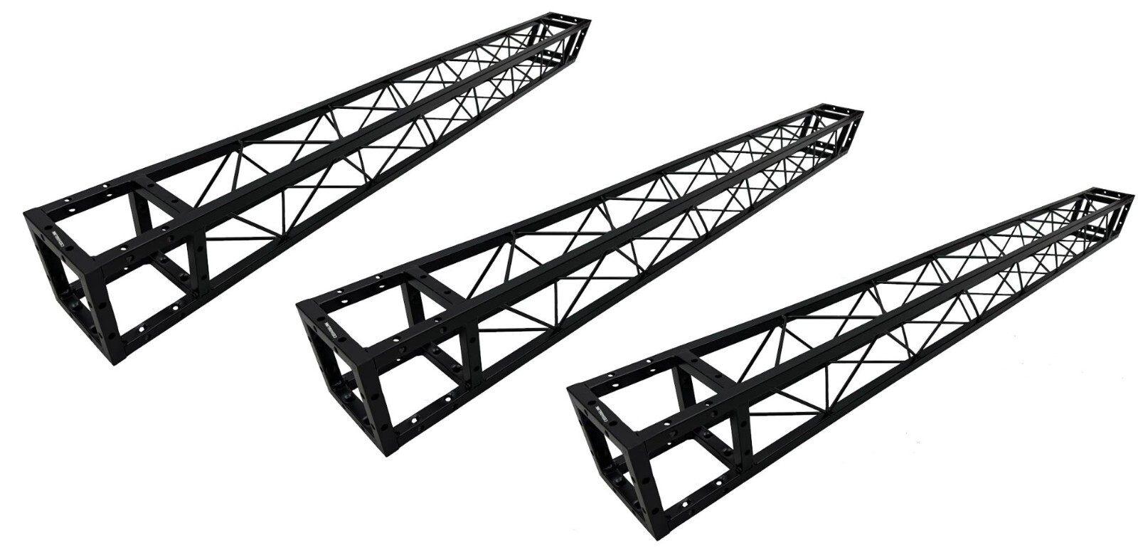3X 5ft (14.76 ft.) Square 5"x5" Black Metal Trussing Box Truss DJ